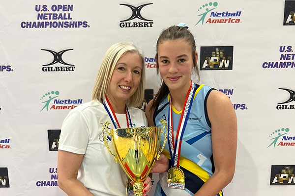 U17 US Open Championship Netball winner